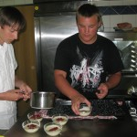 Schwimmbad oder Großküche